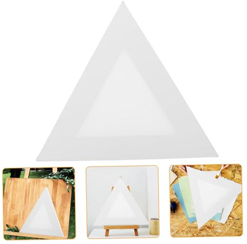 SEWACC Künstlerischer Dreieckiger Leinwandrahmen Ölgemälde- Geeignet für alle Fähigkeitsstufen