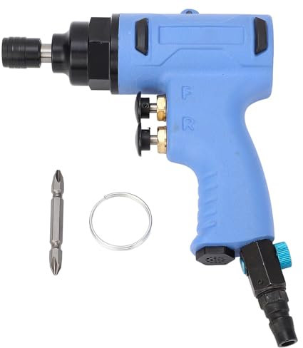 10000RPM Pneumatic Screwdriver Air Screw Driver Kit Pistol Grip Screwdriver Tool for Maintenance Factory Assembly