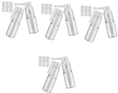 FRCOLOR 20pcs Hair Fiber Spray Pump Portable Powder Spray Bottle Pump Dry Shampoo Dispenser