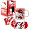 Juego de tazas de Hello Kitty: calcetines y taza de cerámica para mujeres y adolescentes, 350 ml