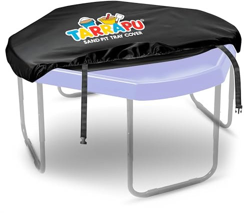 Tarrapu Tuff - Funda para bandeja, 100 cm, impermeable, resistente al viento, con correas para bandeja Tuff con soporte, accesorios esenciales para jugar al aire libre, protección duradera contra los