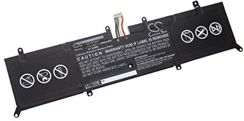vhbw batteria sostituisce Asus C21N1423, 0B200-01360100 per notebook (4900mAh, 7,6V, Li-Poly)