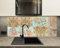 Myphotostation 119 x 48 cm Vintage-Teppichmuster, gehärtetes Glas, Spritzschutz für Küche, Herd-Wandschutz, Herd-Wandplatte, Herd-Rückabdeckung