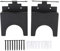 NOENNULL Winkelschleiferhalter Halterung Wandmontage Politur Halter Schwarz Winkelschleifhalter Ständer Metall Garage Workshop Organizer für Wachsmaschinen