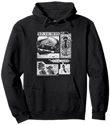 Rick and Morty Merch Rick & Morty Scene Schwifty Pullover Hoodie