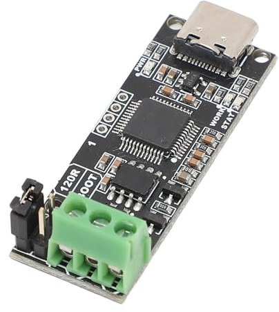 Wakects CAN-Analysator USB-zu-CAN-Adapter -Bus-Schnittstelle -Monitor CANable 2.0 Typ-C-USB-Unterstützung FD 2.0A .0B mit Online-Firmware-Upgrade für