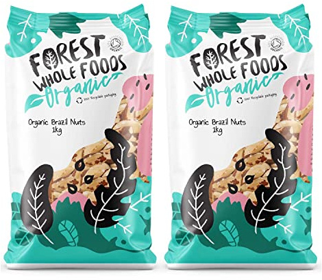 Forest Whole Foods Organic Brazil Nuts 2kg