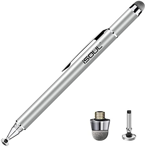 iSOUL Stylus-Stifte für Touchscreens, Stylus-Stift für iPad, Tablet-Stiftstift, hochempfindlicher und feiner Universal-Touch-Stift für Android iPhone Samsung Galaxy iPad Pro Air und alle Geräte