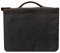 Greenburry Dokumentenmappe Leder - Braun Vintage Revival - Hochwertiges Rindsleder - Schreibmappe Leder - Konferenzmappe Leder - Ringbuch Leder