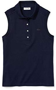 Lacoste Donna PF5445 Polo Not Applicable, Blu (Marine 166), 46 (Taglia Unica: 42)