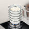 5 Tiers Steamer for Cooking, Stainless Steel Steamer, Compatible with Vented Glass Lid Cookware Pot & Pan Set for Gas Stove, Furnace, Electric Halogen Oven Induction Hob (5 Tiers,Φ 26cm)