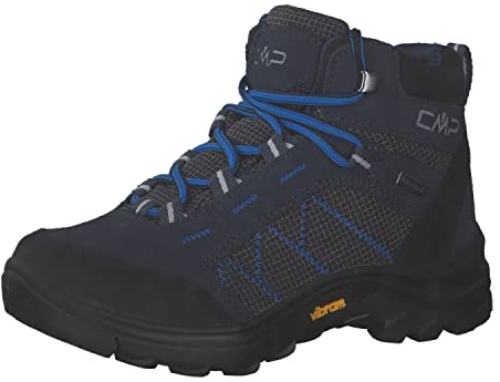 CMP Unisex-Child Kids Thiamat Mid 2.0 Trekking Shoe Wp, Black Blue,40 EU