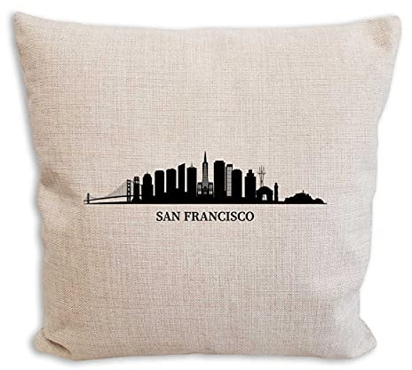 die stadtmeister Sofakissen Skyline San Francisco