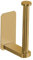 VAEHOLD Toilet Paper Holder Self Adhesive Kitchen Washroom Adhesive Toilet Roll Holder No Drilling for Bathroom Stick on Wall Stainless Steel Brushed (Gold)