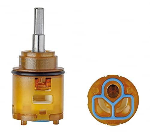 Paini Cartuccia Ø25 aperta - asta tonda Ø5 - Codice: 53CC956G25OT, Marrone, Adatto alla serie PIXEL NEW lavabo e bidet.