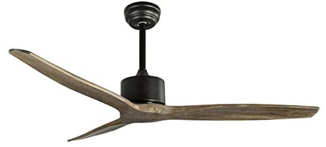 Merano Greensboro Deckenventilator Stahl matt weiß, Glas 3ABS Holzflügel