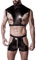 Grey Velvet Herren Set-20057-002-073 Erotisches Set, Schwarz, XXL-3XL