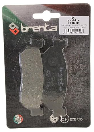 Bremsbeläge Brenta 3022 organisch hinten kompatibel mit MBK Skyliner 250