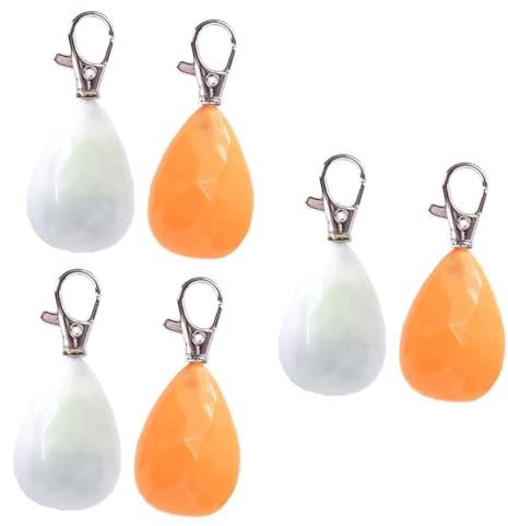 Sosoport 6 Stk Haken-sicherheitslicht Kleine Hundemarke Aufleuchten Anhänger Mit Sicherheitshalsband Welpengeschirr Licht Hundehalsband Klein Led-licht Anschließen Gebührenpflichtig Plastik