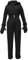 Schneeanzug für Damen, Winter, warmer Skianzug, einteiliger Softshell-Mantel mit Kapuze + Sporthose, winddichter Spielanzug, wasserdichter Overall für Outdoor, Snowboard, Skifahren, Schwarz , S