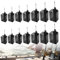 Futterkorb Angeln, 14 Stück Futterkorb Feeder, Bleifrei Metal Feeder Zubehör, Angeln Metallkäfig Futterkorb mit Gewichte und Wirbel, Verschiedene Größe Set 10g 15g 20g 30g 40g 50g 60g