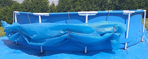 georadian.com S-förmige Poolhaken 4 Stück, je 47 cm lang ideal für Aufstellpool als Halterung für Solarmatte, Poolabdeckplane, Pool-Abdeckung oder Pool-Zubehör, Gartenhaken, Speicherhaken