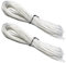 Neikafan Cavo Elettrico Trasparente a 2 Fili 2 Pezzi 10 Metre Cavos Elettrico Trasparentes per Lampadario in PVC Filo Cavo Trasparente per I'Installazione di Apparecchiature di Piccola Potenza