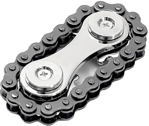 Coole Montage Fidget Spinner Ring Spielzeug Zahnradkette Gyro Stressabbau Dekompressionsspielzeug Kinetische Schreibtisch Spielzeug Neuheit Kette Getriebe Fidget Spinner Für Erwachsene Kinder