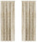 vidaXL Vorhang mit Vorhängen 2 pcs Creme 225 x 140 cm Samt, Wohnzimmervorhänge, Klassische Samt-Panels, Sichtschutz und Verdunklung für stilvolle Einrichtung