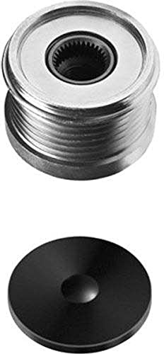HELLA 9XU 358 038-541 Alternator Freewheel Clutch - Thread Size: M14x1,5 - Number of grooves: 6 - with cap