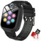 PTHTECHUS Orologio Intelligente Bambini con 7 Giochi - Musica MP3, con Telefono Allarme Camera, Regali per Ragazzi/e, 3-12 Ys