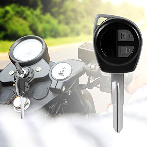 Remote Key Fob Shell Case, 2 Buttons Remote Key Shell Replacement Compatible for Vitara Swift Ignis SX4 Liana Alto