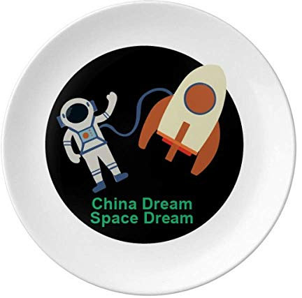 Great Dream - Plato de porcelana decorativo para platos de salver