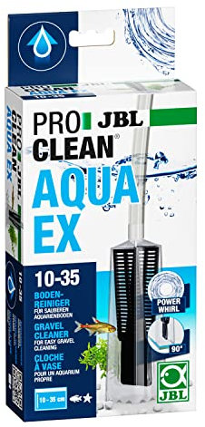 JBL PROCLEAN AQUA EX 10-35, 6142500, Nettoyeur de fond, pour Aquariums de 10 - 35 cm de hauteur, Mulmglocke