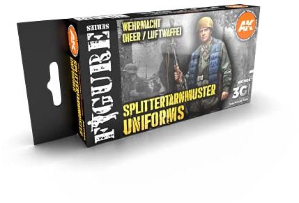 AK Interactive 3G Splittermuster Uniform - Kunststoff Modellierfarben & Zubehör Art.#AK-11624