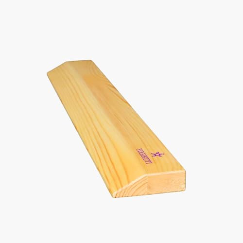 Yoga Wooden Slanting Plank, wooden wedge, yoga plank, Iyengar wooden Plank, Iyengar yoga.