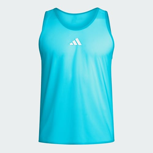 Adidas Unisex Other Top Pro Bib, Bright Cyan, HP0733, M