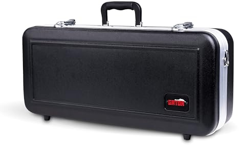Gator Cases Andante Series Molded ABS Hardshell Case for Eb Alto Saxophone, (GC-ALTOSAX-23)