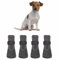 WAVATA Hundeschuhe Pfotenschutz, 4 StüCk wasserdichte Hundestiefel, Weicher Verstellbarer Pfotenschutz Hundeschuh, Geeignet FüR Kleine Hunde Pfotenschutz Hundeschuhe (S)