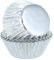 Culpitt Mini Baking Cases | Silver Petit Four Cases, Foil Lined Cupcake Case For Fairy Cakes And Bite-Sized Treats, Metallic - 200 Cupcake Cases