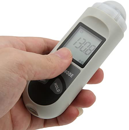 Lichtmesser, Großer Bereich, Hohe Genauigkeit, ABS, ± 4% Genauigkeit, Digitales Lux-Messgerät, LCD-Bildschirm, Hintergrundbeleuchtetes Display, Leicht Ablesbar, äußerst Langlebiges Par-Messgerät Für