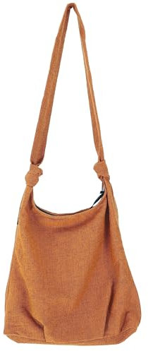 GURU SHOP Boho Schultertasche, Schulterbeutel - Rost, Unisex - Erwachsene, Baumwolle, 30x35x20 cm