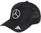 Adidas Unisex Mercedes - AMG Petronas Formula ONE Team Mechanics Climacool Trucker Cap, Black/Reflective Silver, S