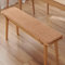 AmphaDeco Bankkissen Bankauflage Outdoor, Waschbare rutschfeste Sitzauflage Bank, Gartenbankauflage Sitzkissen Sitzpolster Bank,Camel Colour,30X150cm