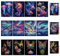 OPUHOHR 12PCS Scratch Rainbow Art