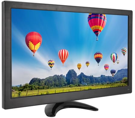 Bewinner Portable Monitor, 15.6 Inch FHD 1080P External Screen with Speaker, BNC AV VGA HDMI Travel Gaming Monitor, USB Second External Monitor for Laptop, Desktop (UK)