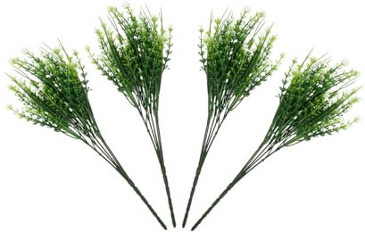 MUSISALY 4stücke Künstliche Babysbreath Blumenstrauß Dekorationsblumen Für Und Party Imitierte Bouquet Requisiten