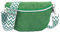 WMFASBAG Sac à bandoulière pour homme et femme avec large sangle réglable, sac de poitrine en velours côtelé avec fermeture éclair, sac banane pour, entraînement