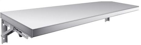 001,90x30cm, Klappbares Wandregal Aus Edelstahl, An Der Wand Montiertes Regal, Gewerbliche Küchenregale, Imbisswagen, Restaurant, Hauswirtschaftsraum,Herunterklappbar