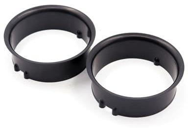 MKVAXR 3-Zoll-Mikrokanal-Rahmensatz aus Kohlefaser for 1408-Motoren, Rc, FPV, Racing, Quadrocopter FPV-Drohnenkörper(2 Black Prop Guard)